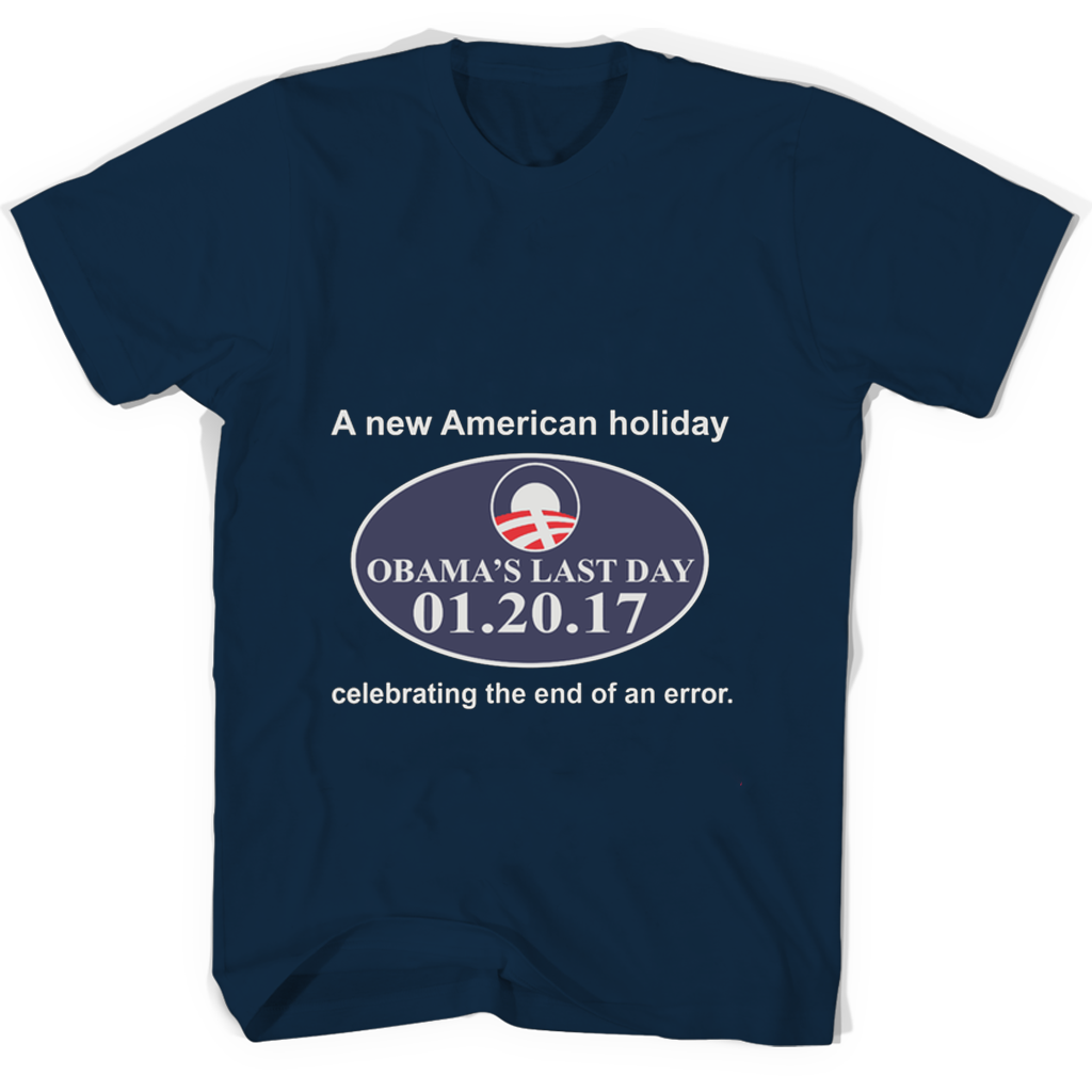 Celebrate Obama’s Last Day 01/2017 with New American Holiday T-Shirts Celebrate Obama’s Last Day 01/2017 with New American Holiday T-Shirts