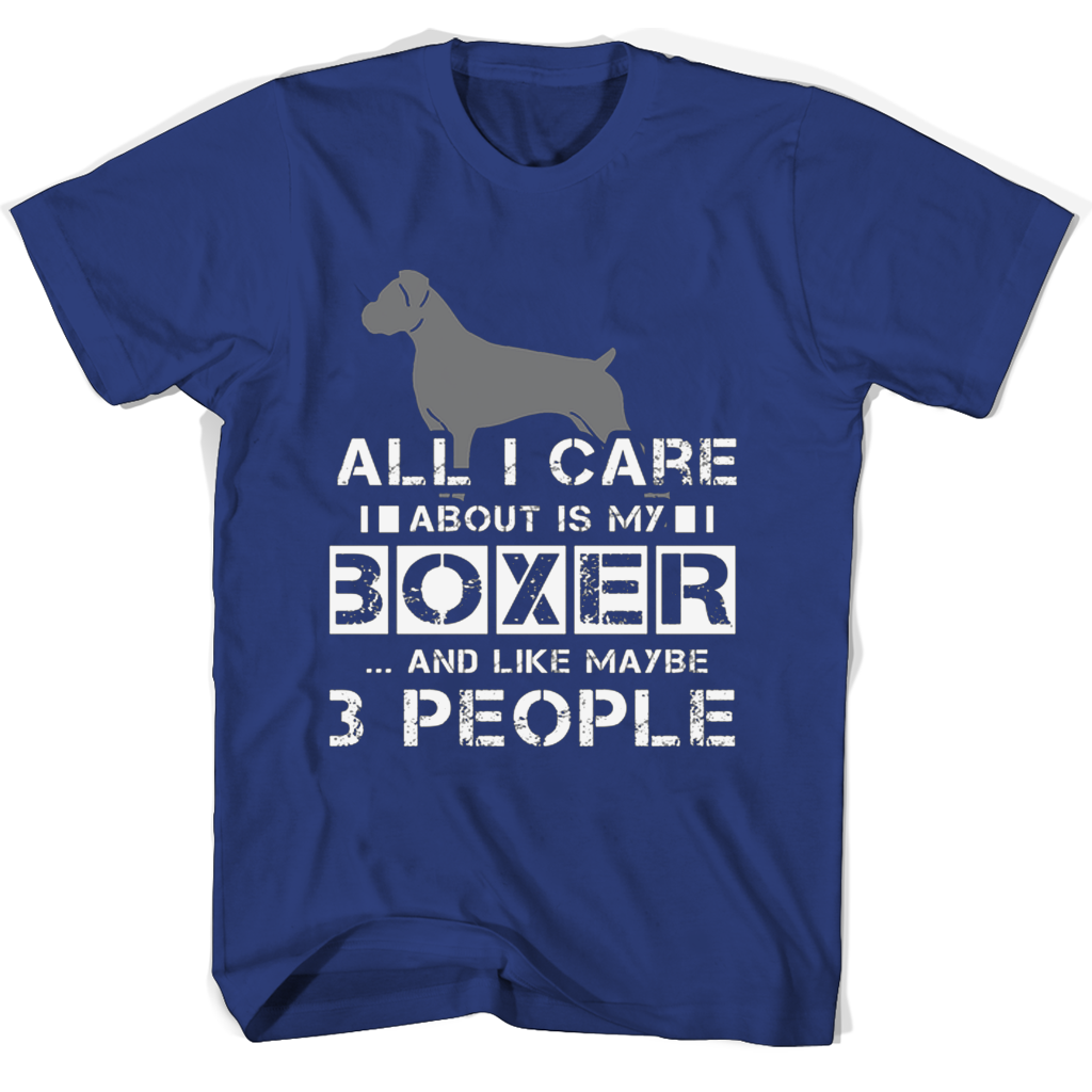 “Funny Boxer Lover T-Shirts – Show Your Love for Your Dog!”