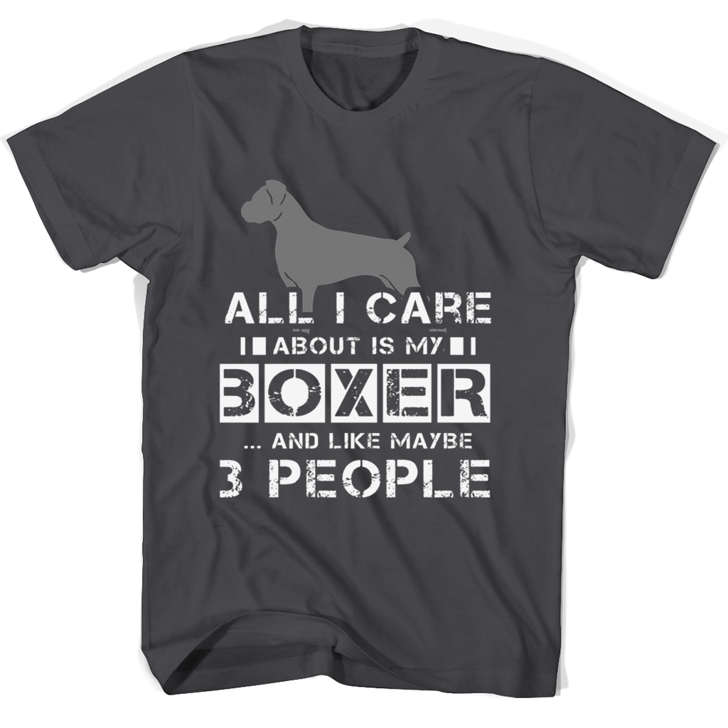 “Funny Boxer Lover T-Shirts – Show Your Love for Your Dog!”