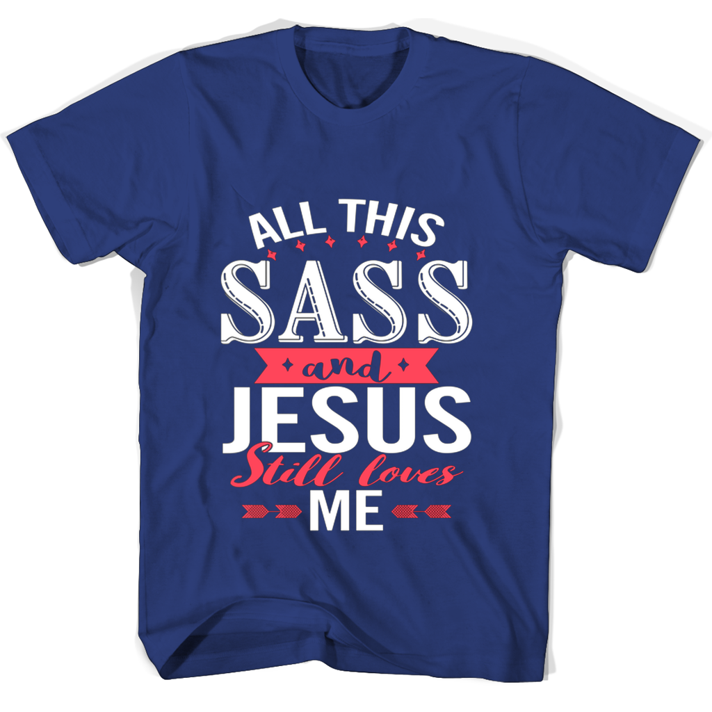 “Jesus Loves Me T-Shirt: Show Off Your Sass and Faith”