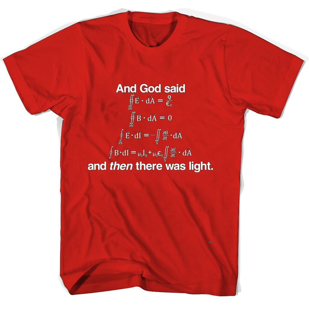 Maxwell’s Equations Tshirt: God-Inspired Apparel for Science Lovers Maxwell’s Equations Tshirt: God-Inspired Apparel for Science Lovers
