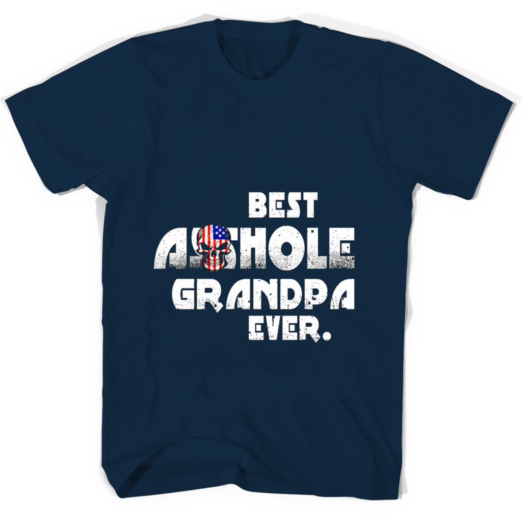 Best Grandpa T Shirts – “Asshole Grandpa” Design for Grandfathers