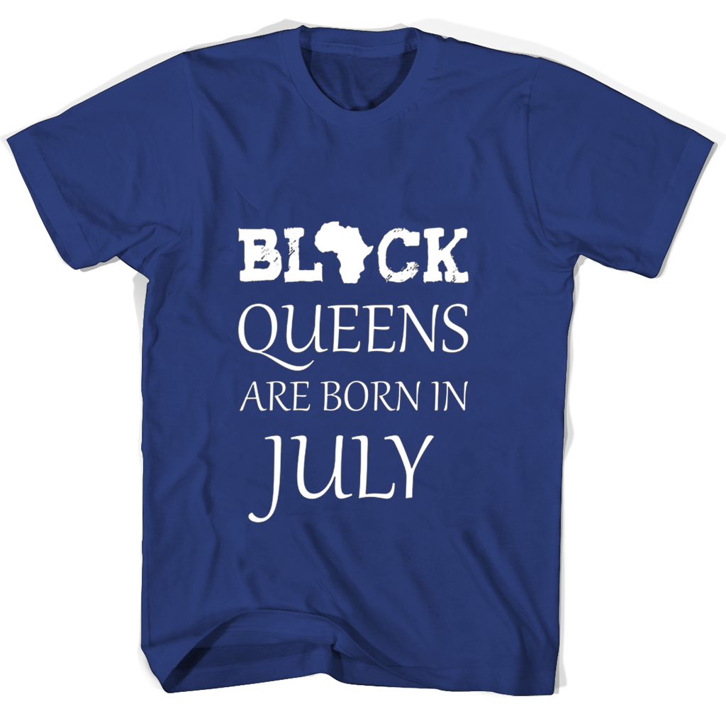 Black Queens Born in July T-Shirt | Stylish Birthday Gift for Her Black Queens Born in July T-Shirt | Stylish Birthday Gift for Her