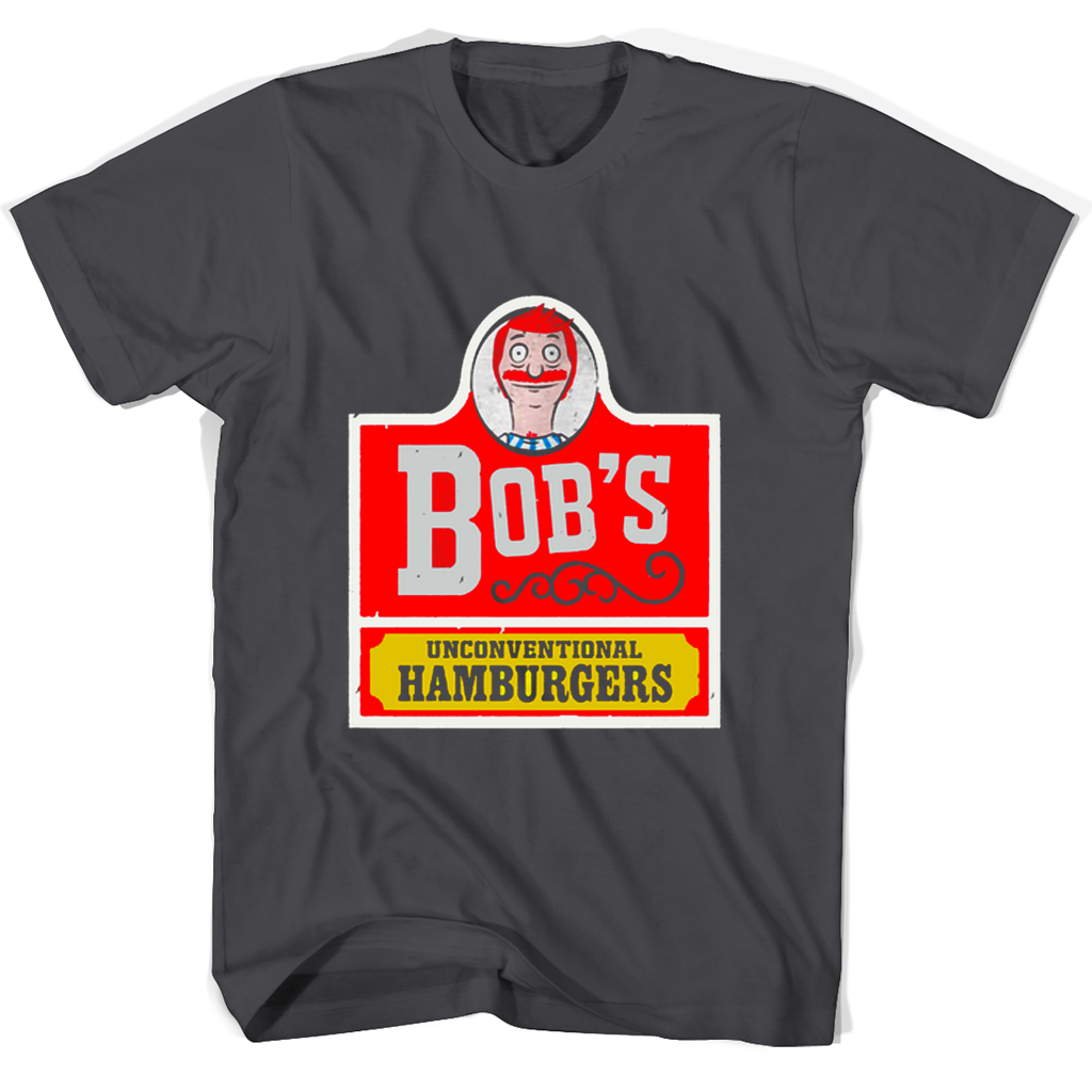 Bobs Unconventional Hamburgers T-Shirts – Unique, Stylish & Comfortable Bobs Unconventional Hamburgers T-Shirts – Unique, Stylish & Comfortable