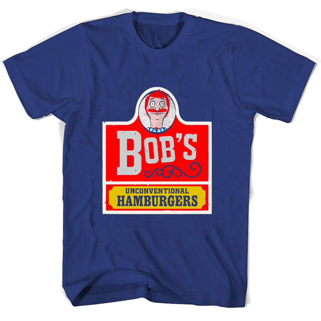 Bobs Unconventional Hamburgers T-Shirts – Unique, Stylish & Comfortable Bobs Unconventional Hamburgers T-Shirts – Unique, Stylish & Comfortable