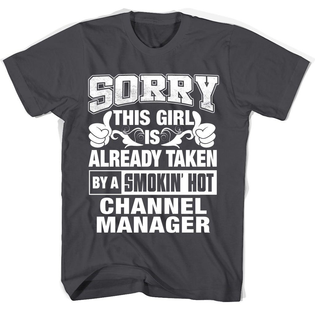 Valentine T Shirts for Couples – Channel Manager Girlfriend & Wife