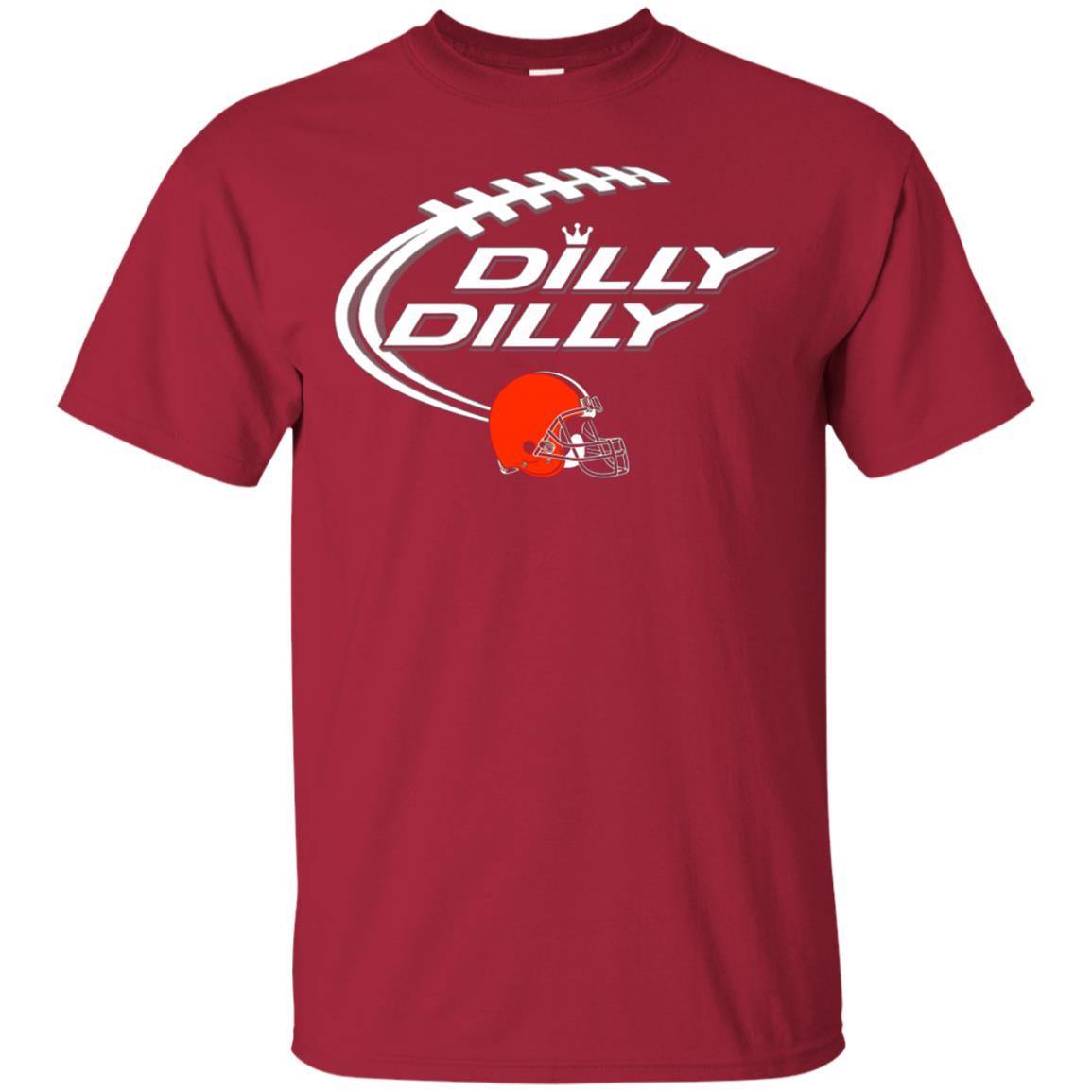 Cleveland Browns Dilly Dilly Shirt NFL Football Gift for Fans Christmas Holiday