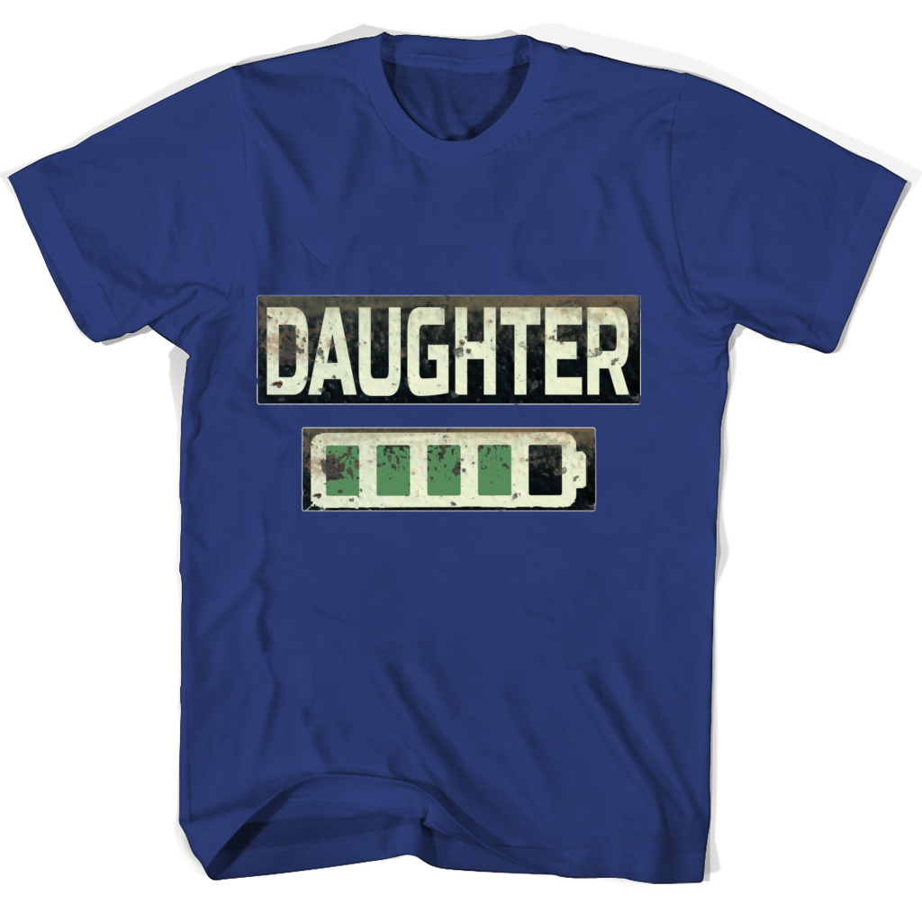 Grandparents Day Shirts for Daughters: Full Battery T-Shirts Grandparents Day Shirts for Daughters: Full Battery T-Shirts