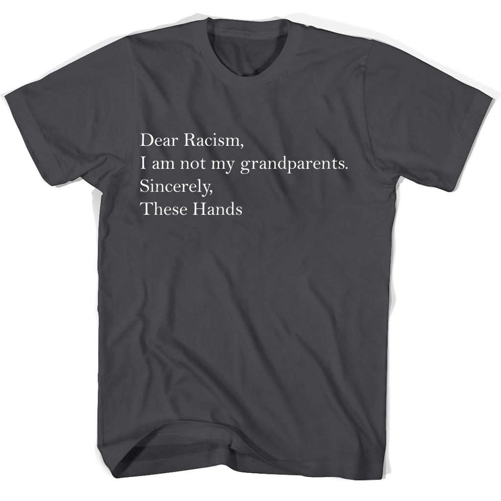 “Anti-Racism T-Shirt: Show Your Support with These Hands” “Anti-Racism T-Shirt: Show Your Support with These Hands”