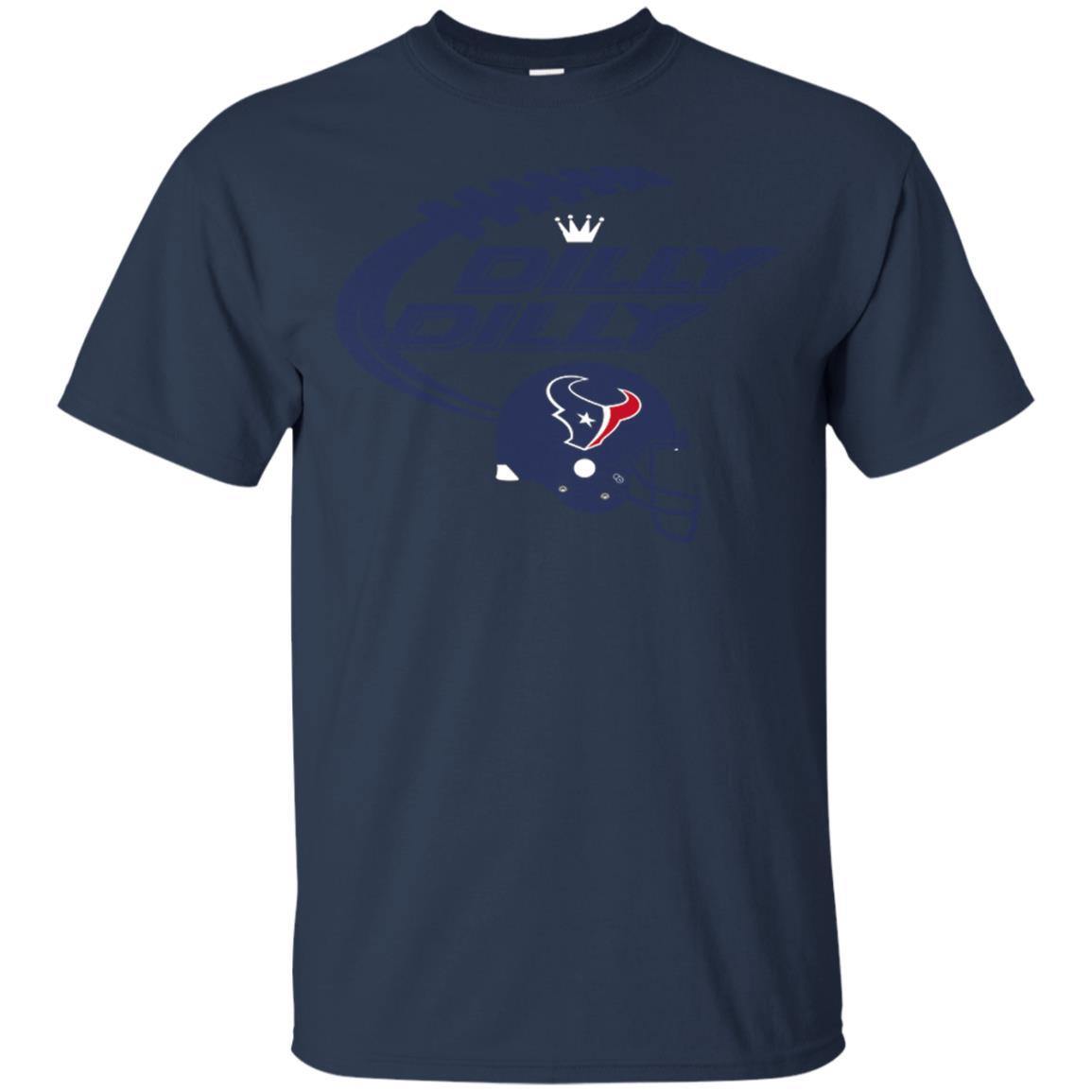 Houston Texans Bud Light Dilly Dilly T-Shirt: Official NFL Merchandise Houston Texans Bud Light Dilly Dilly T-Shirt: Official NFL Merchandise
