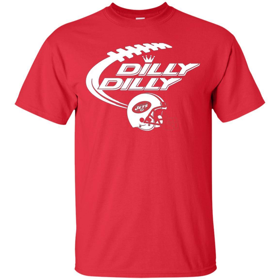 New York Jets Bud Light Dilly Dilly T-Shirt – Official NFL Merchandise New York Jets Bud Light Dilly Dilly T-Shirt – Official NFL Merchandise