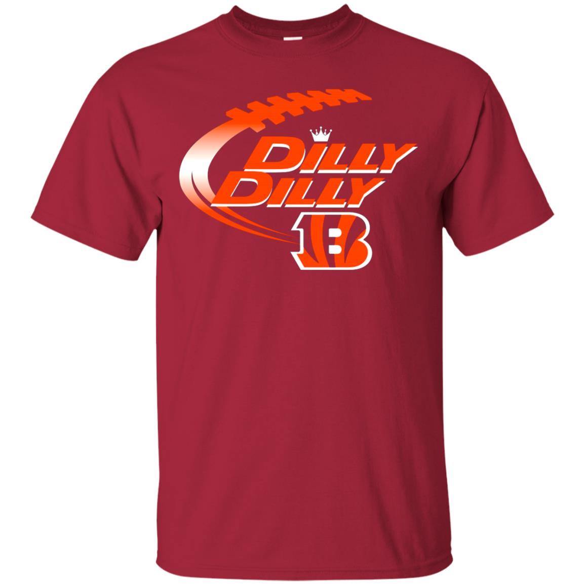 Cincinnati Bengals NFL Bud Light Logo Shirt – Dilly Dilly American Football Apparel