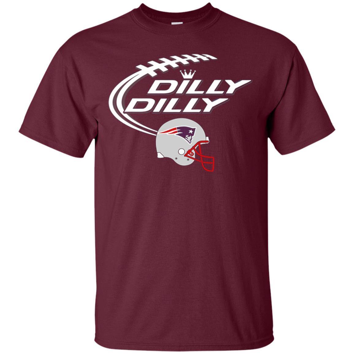 New England Patriots T-Shirt: Show Your Patriotism with Dilly Dilly New England Patriots T-Shirt: Show Your Patriotism with Dilly Dilly