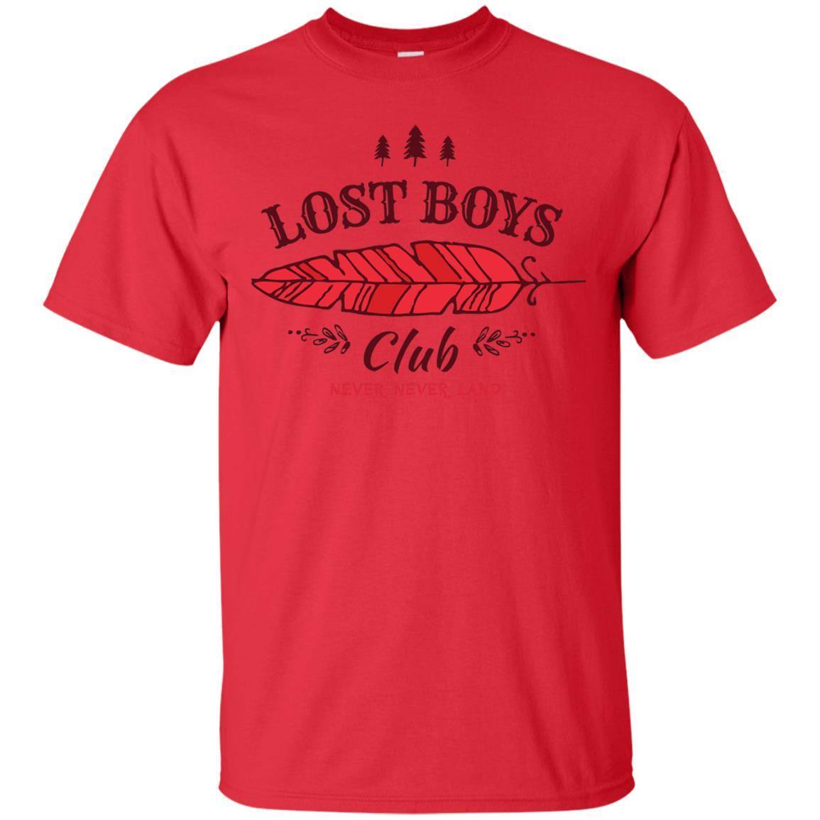 Disney Lost Boys Club Never Never Land Peter Pan T-Shirt Disney Lost Boys Club Never Never Land Peter Pan T-Shirt