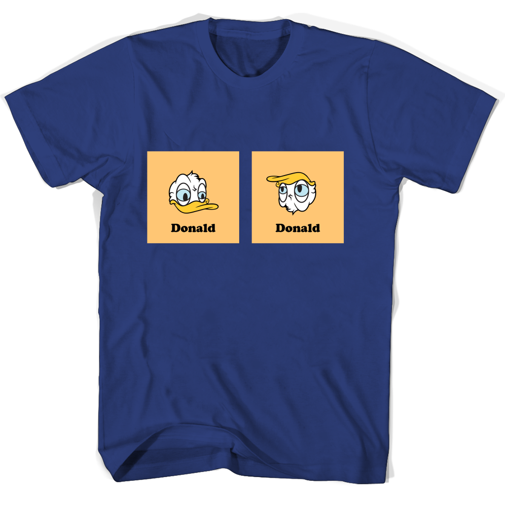 Donald Trump T Shirts: Get The Donald Duck Upside Down Look Donald Trump T Shirts: Get The Donald Duck Upside Down Look
