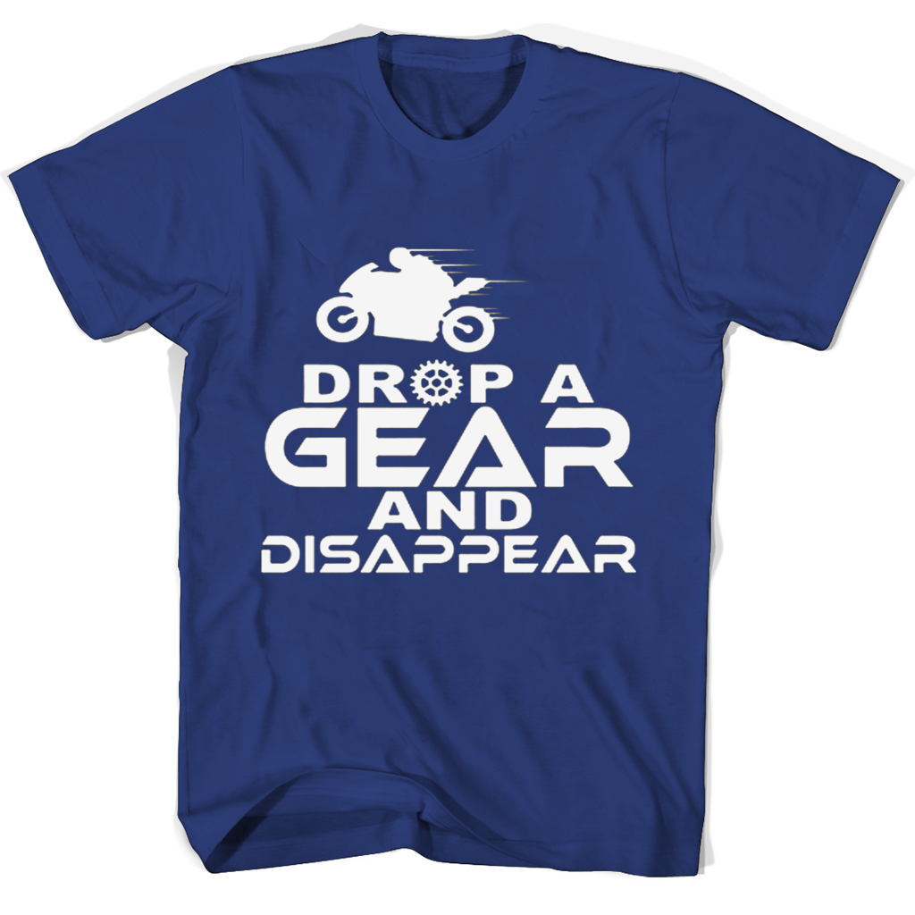 Men’s Drop A Gear And Disappear 1 T-Shirt – Stylish & Comfortable Men’s Drop A Gear And Disappear 1 T-Shirt – Stylish & Comfortable