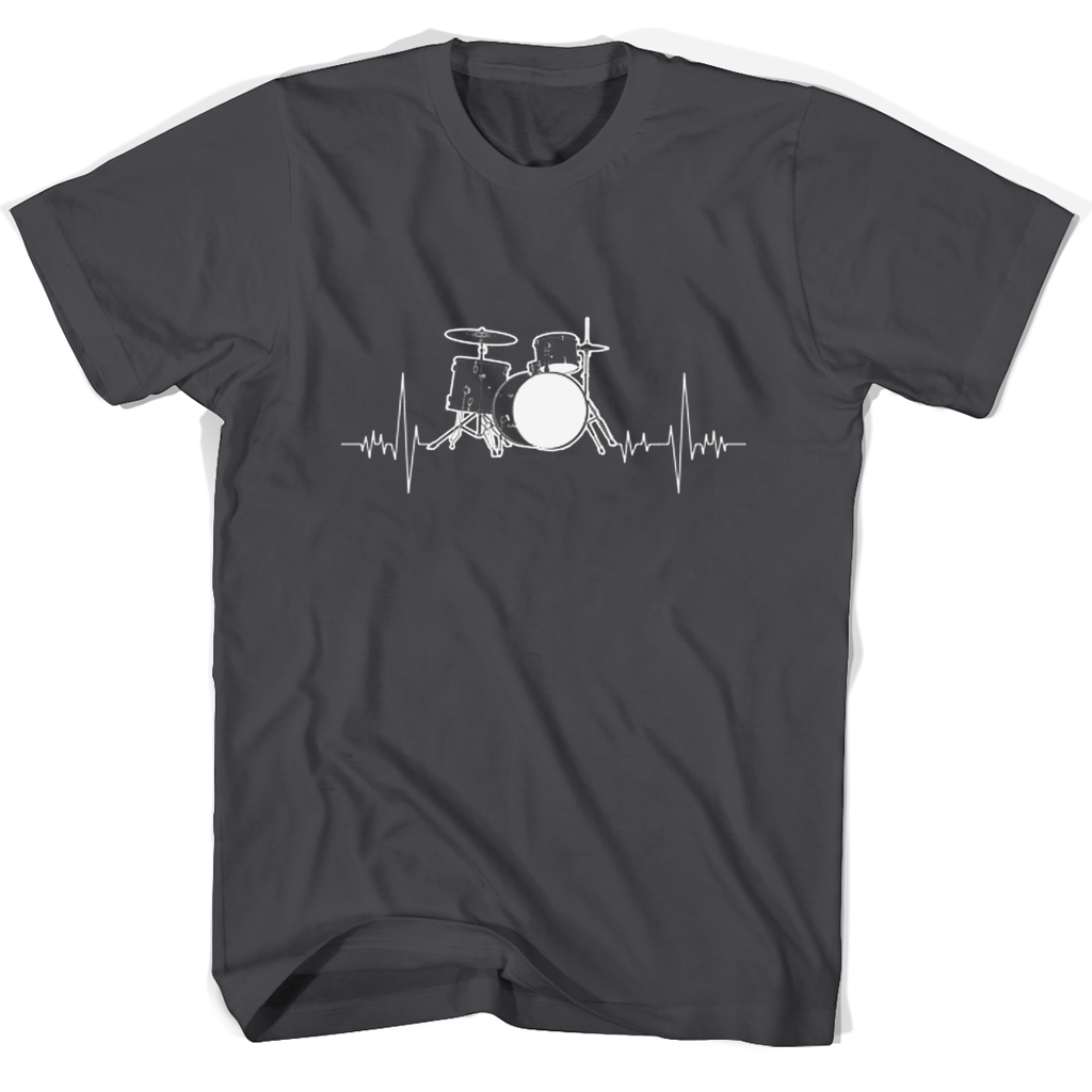 Drummer T Shirt – Heartbeat Gift for Music Lovers Drummer T Shirt – Heartbeat Gift for Music Lovers