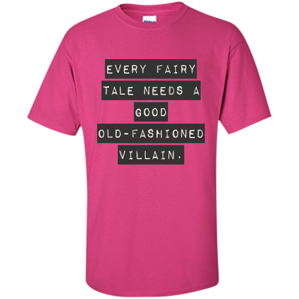 “Old-Fashioned Villain T-Shirts: Every Fairy Tale Needs One!”