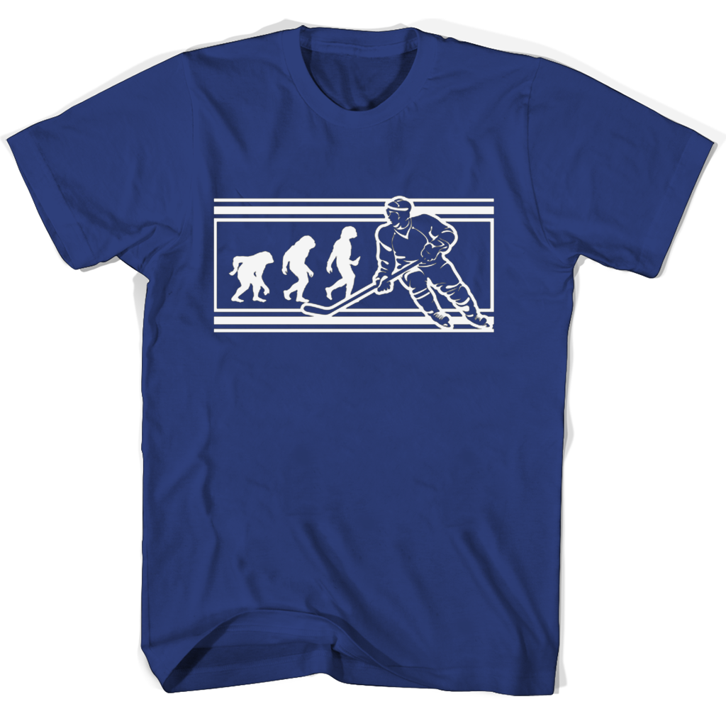 Evolution Ice Hockey T-Shirts: Stylish, Comfortable & Durable