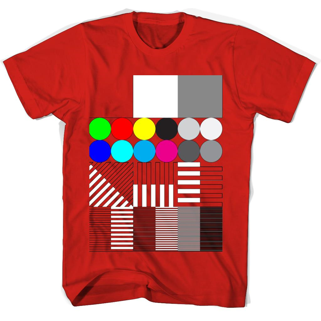 Men’s Extreme Tone Test Pattern Color T-Shirt – Bold & Stylish Men’s Extreme Tone Test Pattern Color T-Shirt – Bold & Stylish