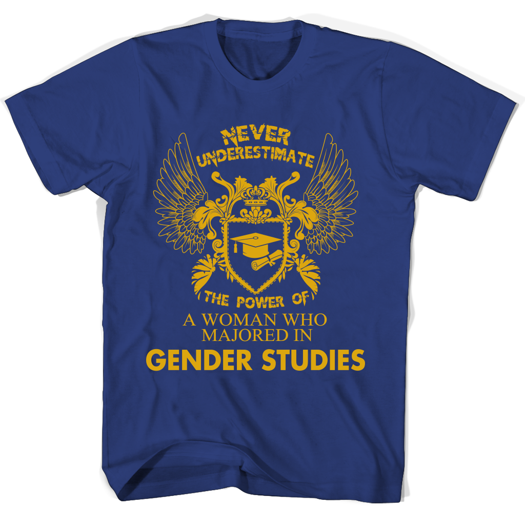 Women’s T-Shirts for Gender Studies Majors – Empowering Female Power