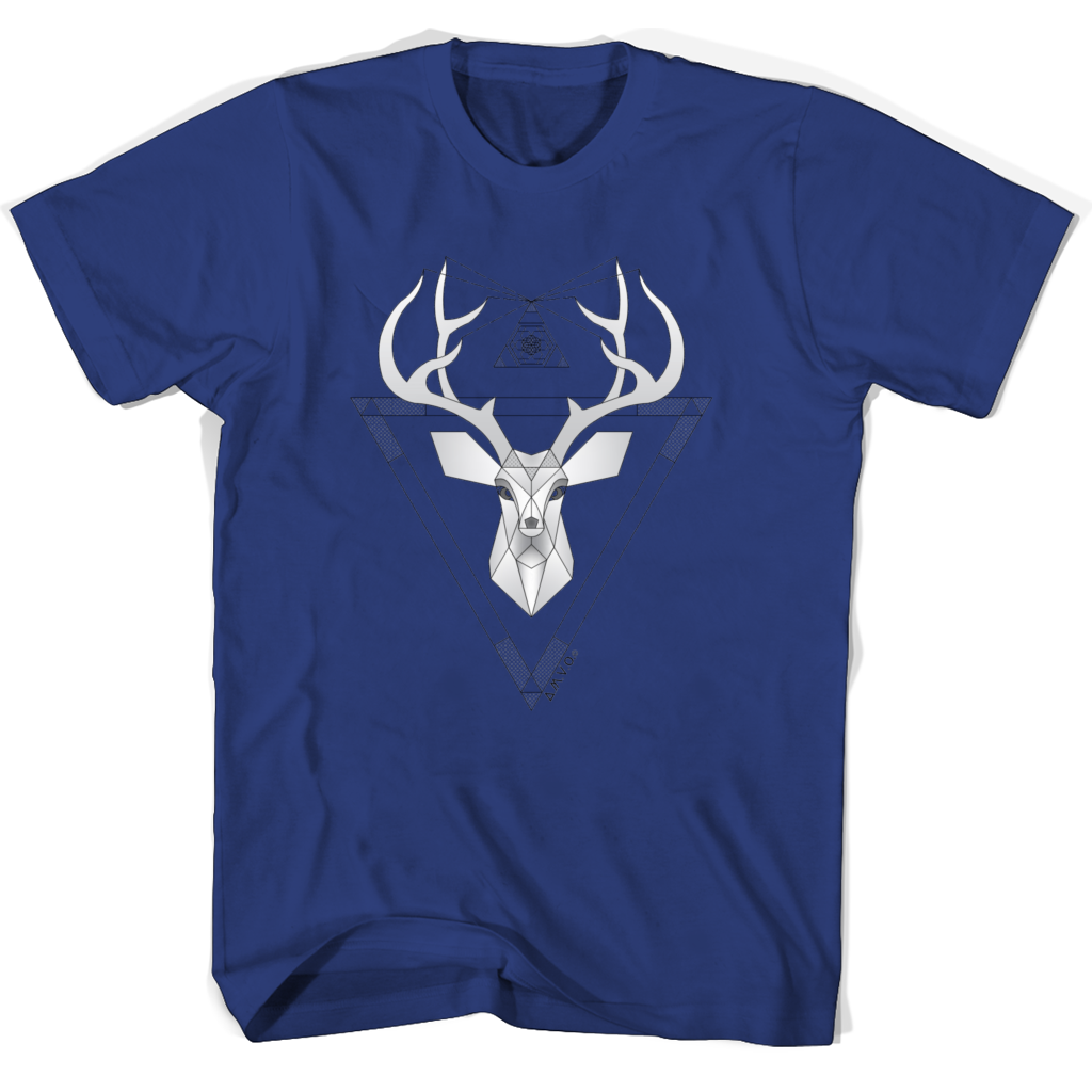 Geometric Minimal Deer Grandparents Day Shirts – Stylish Gift for Grandparents