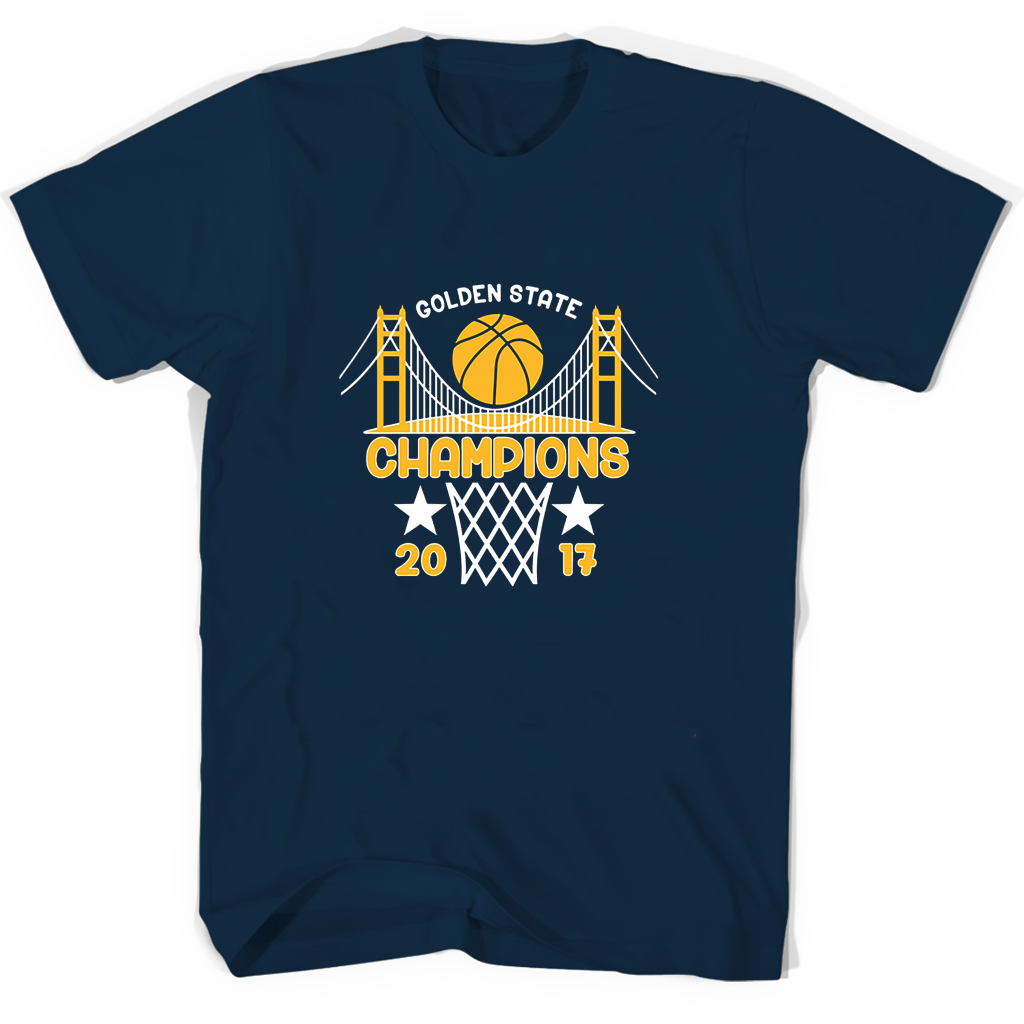 Official NBA Champions Gear 2017 Golden State Champions T-Shirts