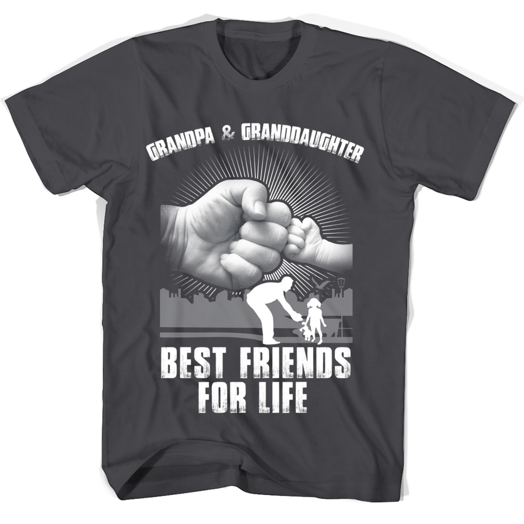 Grandpa and Granddaughter Best Friends T Shirts – Show Your Bond with Style Grandpa and Granddaughter Best Friends T Shirts – Show Your Bond with Style