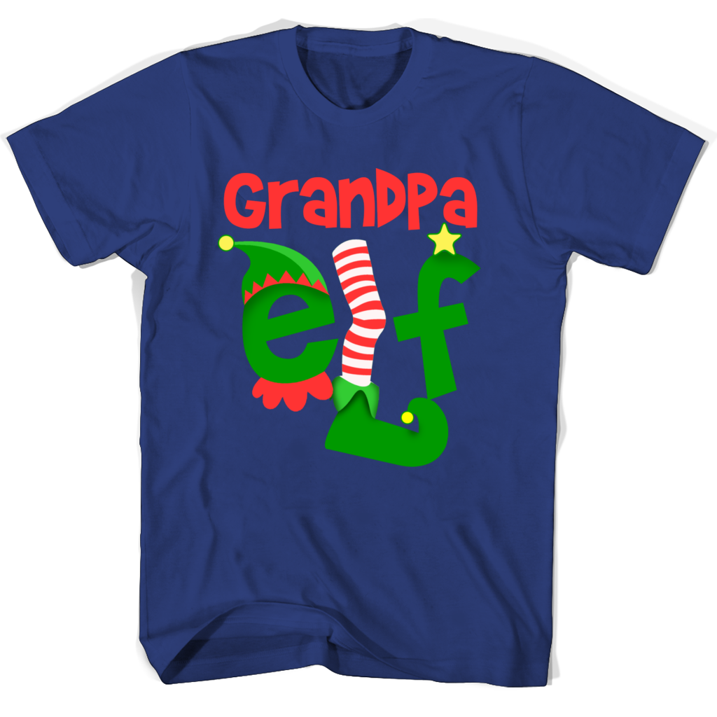 Grandpa Elf Christmas Shirts: Perfect Gift for Grandparents Day Grandpa Elf Christmas Shirts: Perfect Gift for Grandparents Day