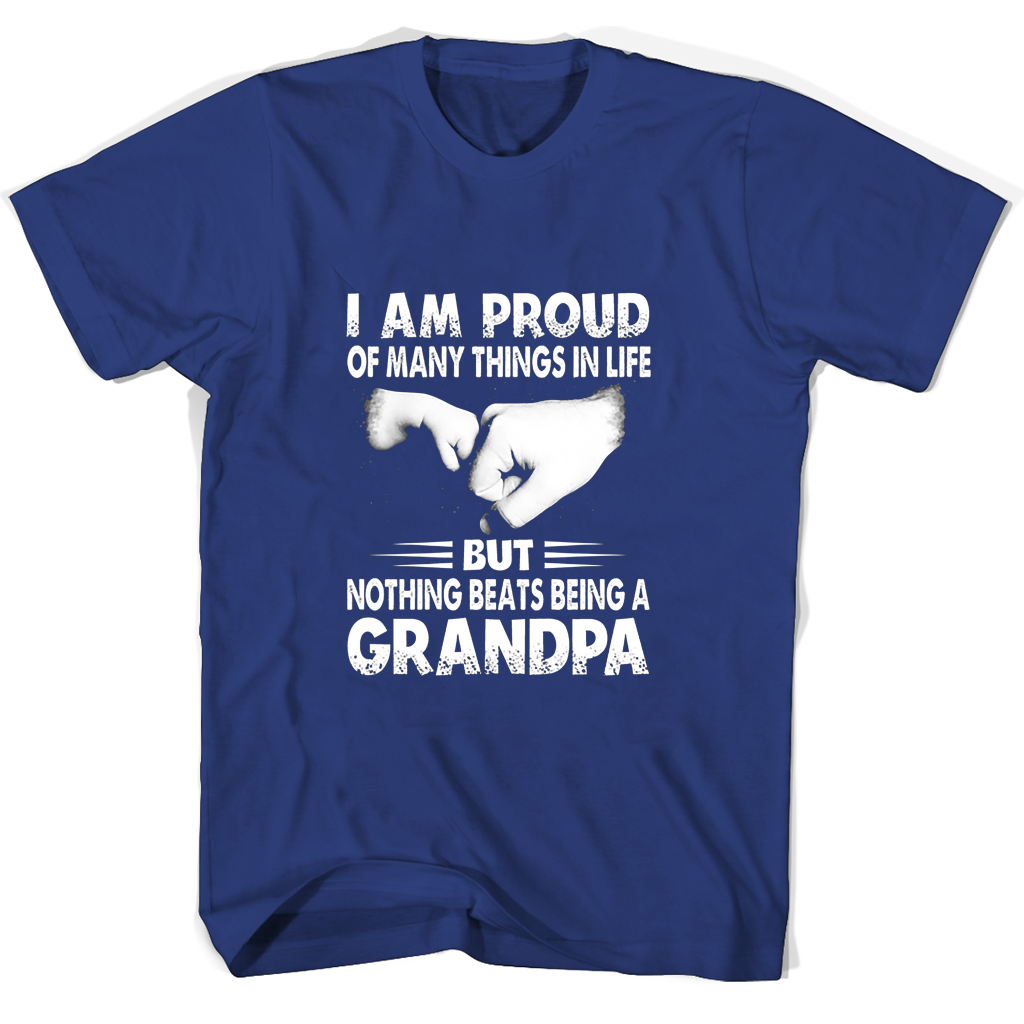 “Grandpa T-Shirt: Proudest Moment in Life”
