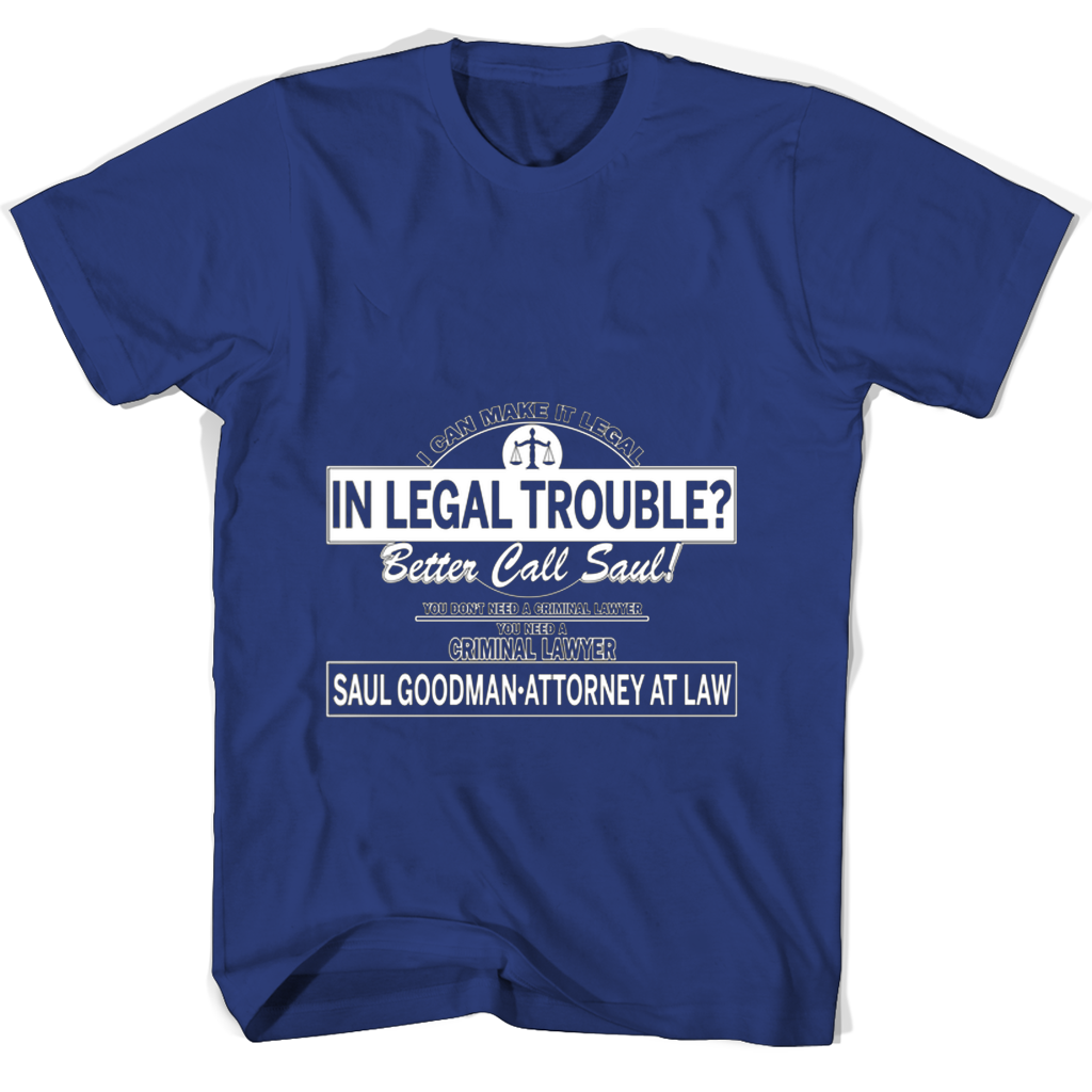 “Better Call Saul T-Shirt: Get Legal Help Without a Criminal Lawyer” “Better Call Saul T-Shirt: Get Legal Help Without a Criminal Lawyer”