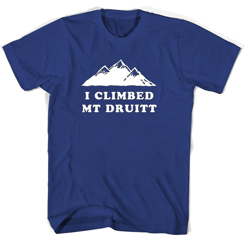 “Climb Mt Druitt Tshirt: Show Your Adventure Pride!” “Climb Mt Druitt Tshirt: Show Your Adventure Pride!”