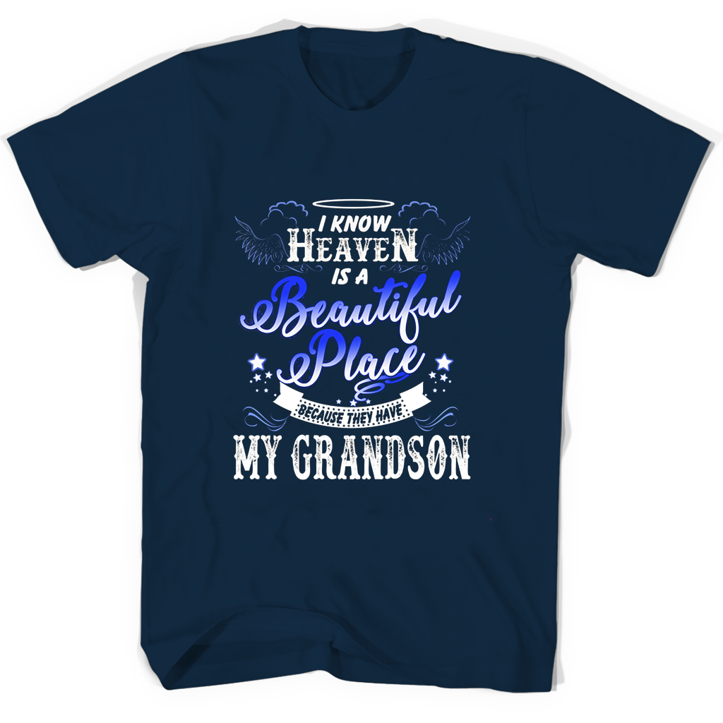“Heavenly Grandson T-Shirts: Comfort & Joy for All Ages” “Heavenly Grandson T-Shirts: Comfort & Joy for All Ages”