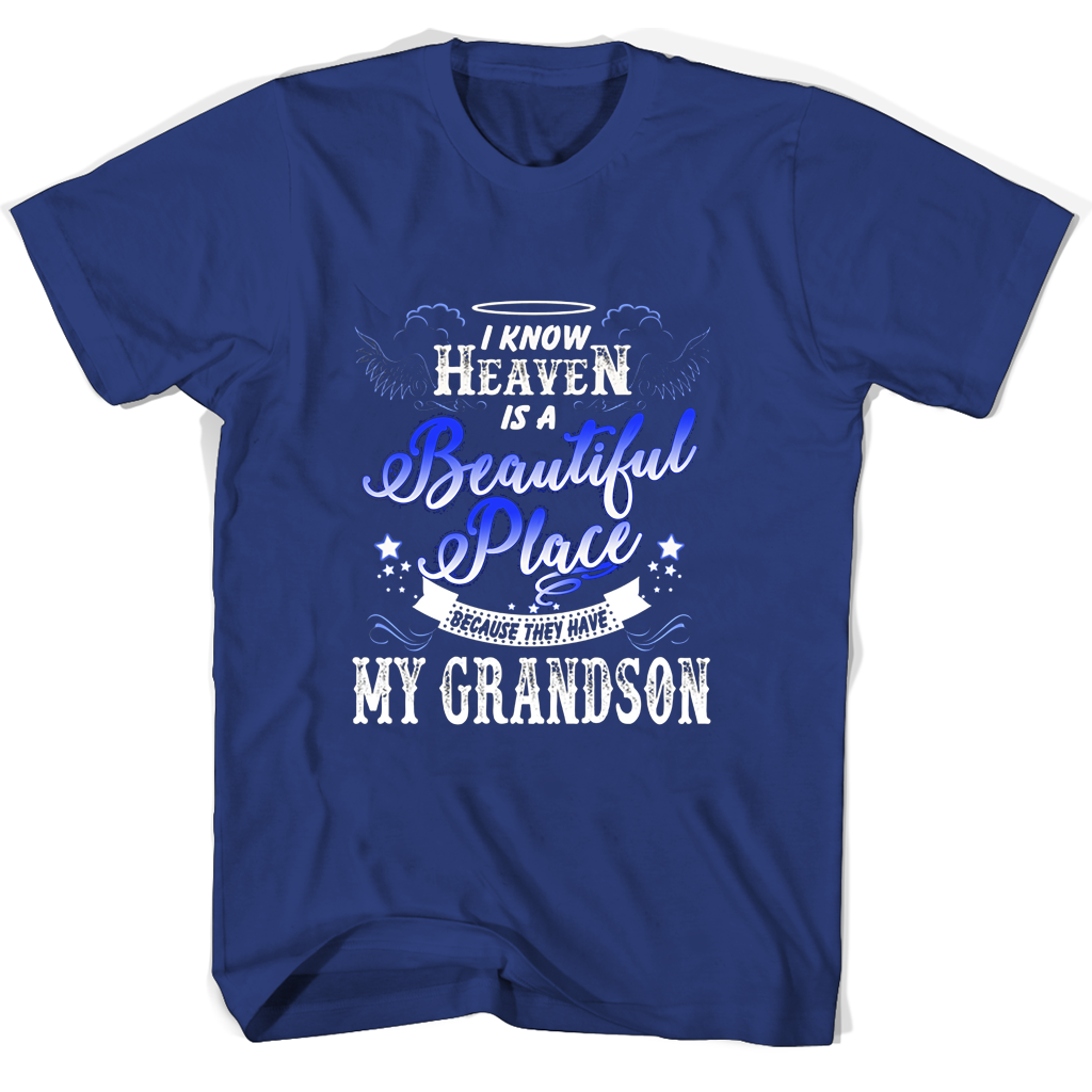“Heavenly Grandson T-Shirts: Comfort & Joy for All Ages” “Heavenly Grandson T-Shirts: Comfort & Joy for All Ages”