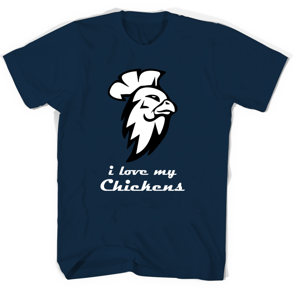 “Grandparents Day Shirts: I Love My Chickens Design”