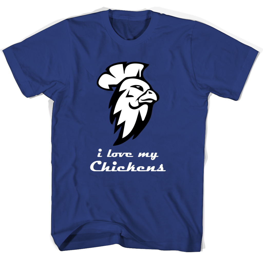“Grandparents Day Shirts: I Love My Chickens Design”