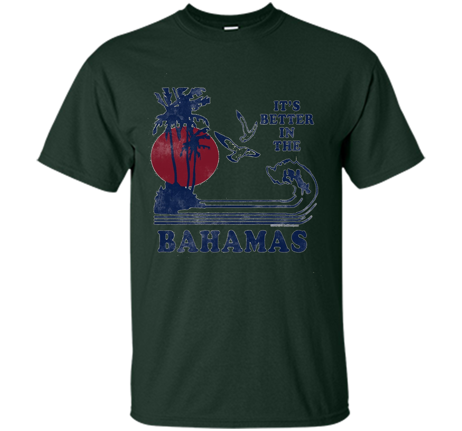 It’s Better In The Bahamas Vintage 80s 70s T-shirt T-shirt
