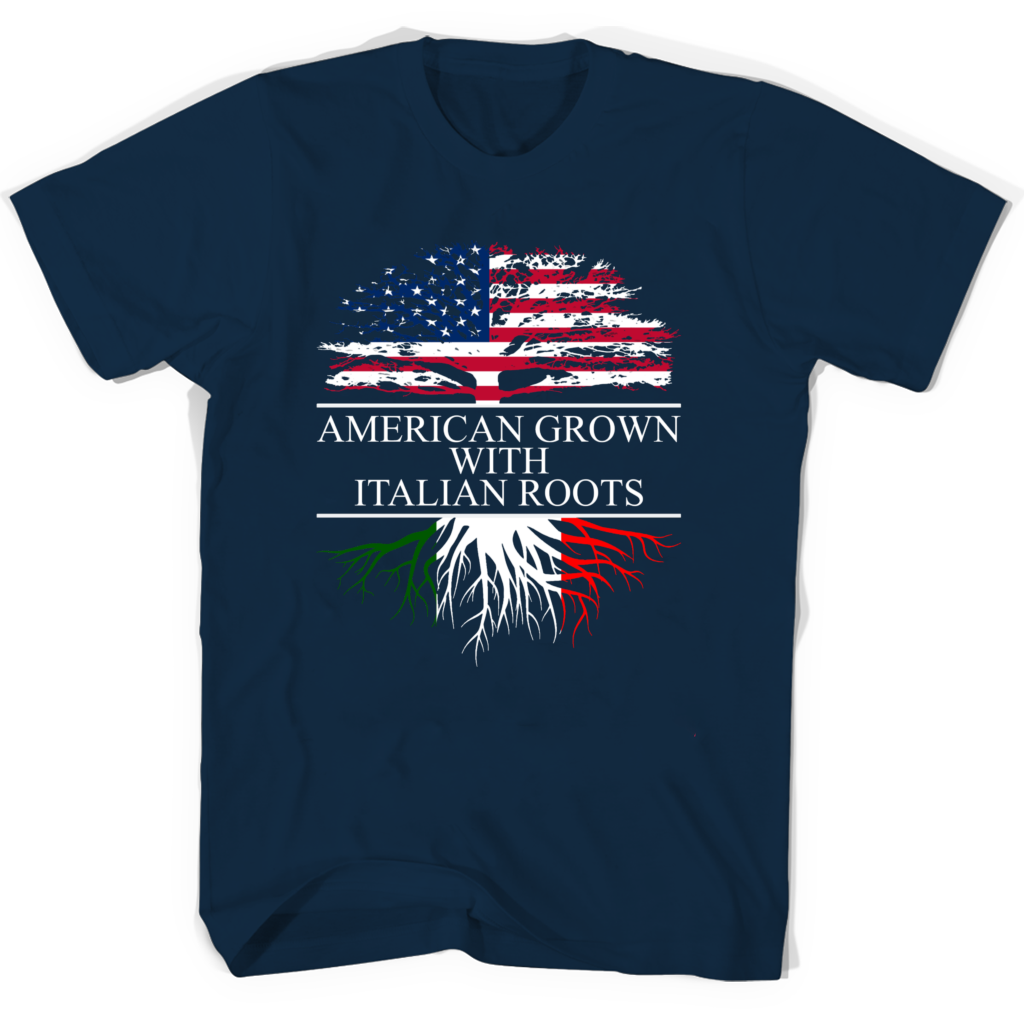 Italian Roots Of Life Tee Grandparents Day Shirts