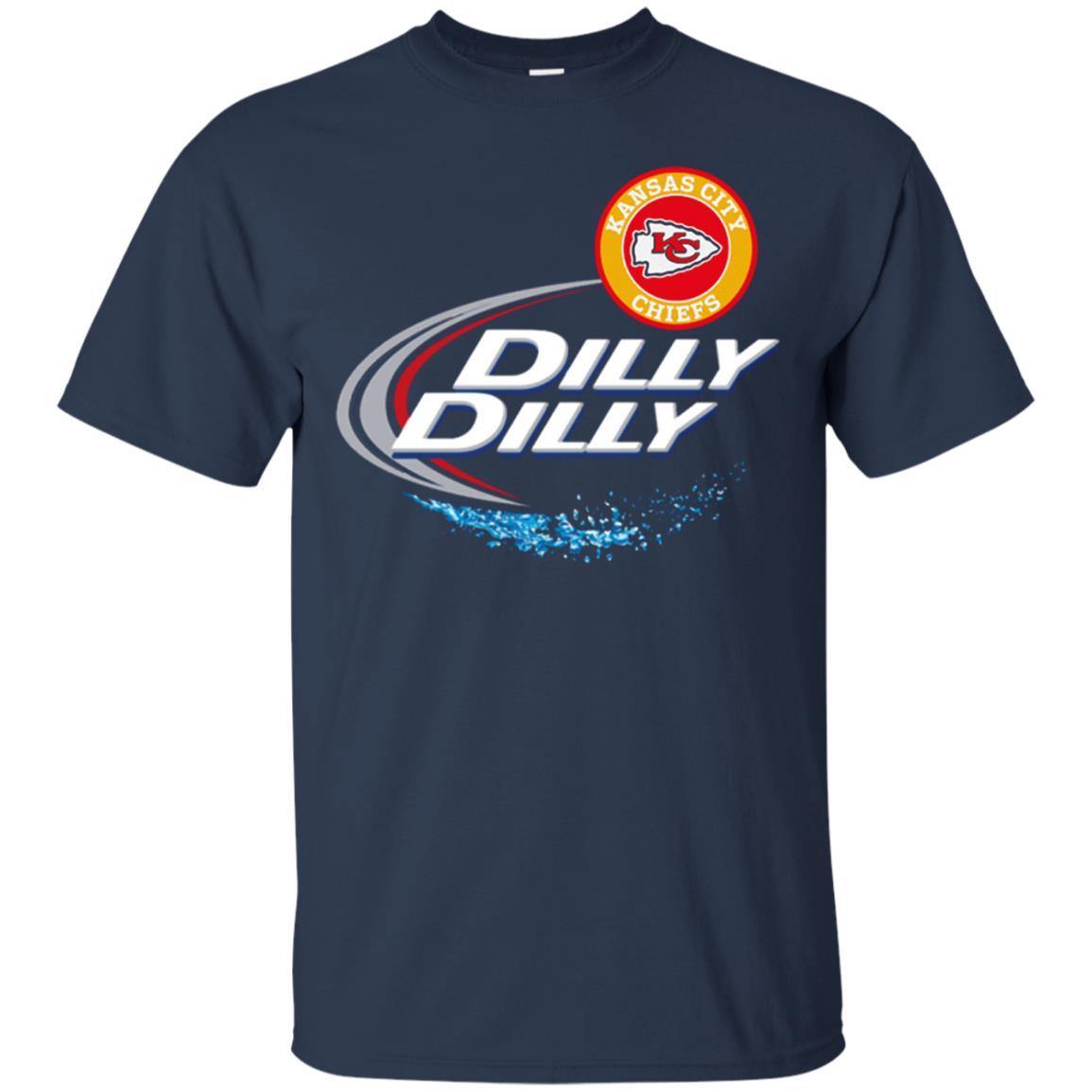 Kansas City Chiefs Dilly Dilly T-Shirt: NFL Football Gift for Fans