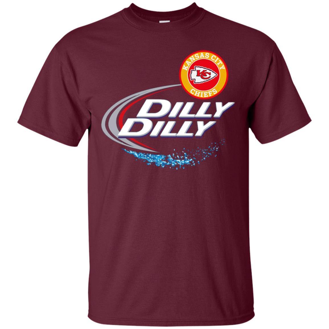 Kansas City Chiefs Dilly Dilly T-Shirt: NFL Football Gift for Fans