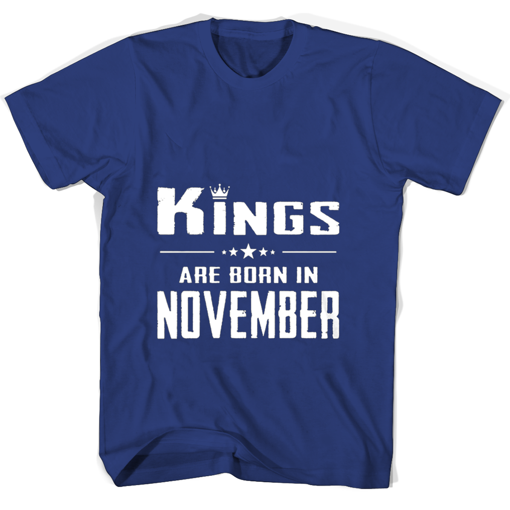 Kings Are Born In November T Shirts Kings Are Born In November T Shirts