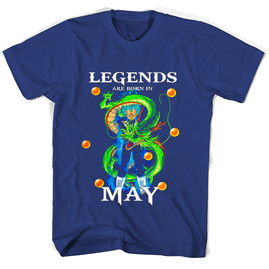 Legends Are Born In May Vegeta T Shirts Legends Are Born In May Vegeta T Shirts