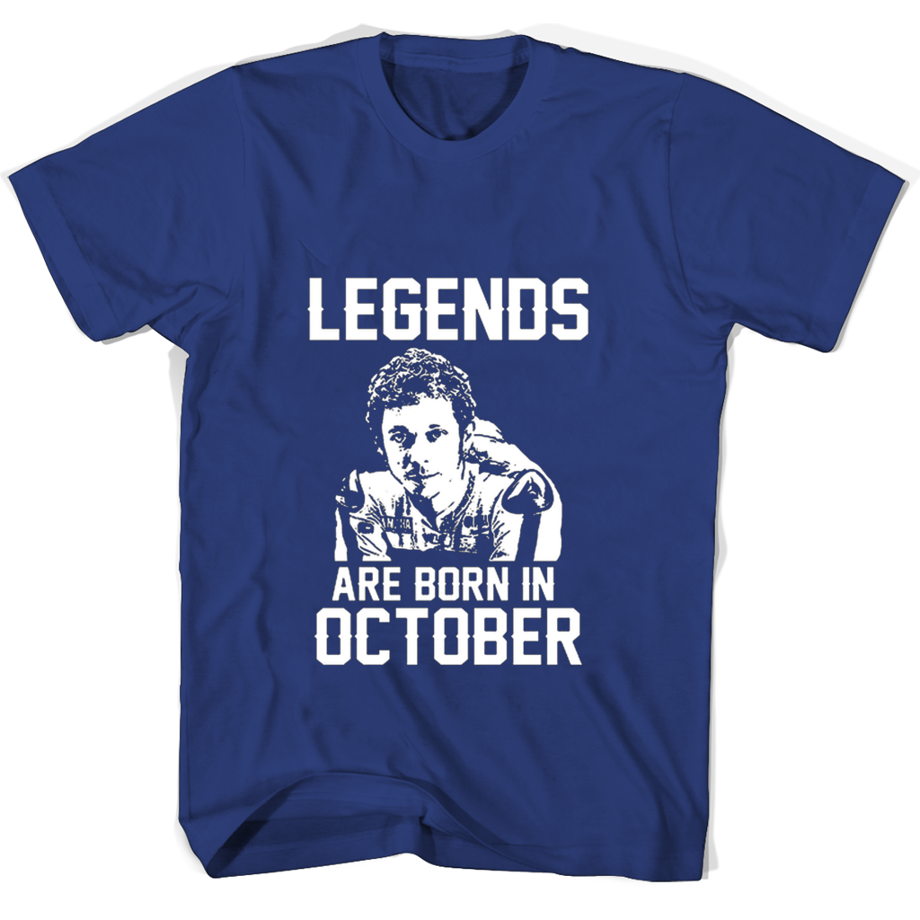 Legends Are Born In October Valentino Rossi Vr46 T Shirts Legends Are Born In October Valentino Rossi Vr46 T Shirts
