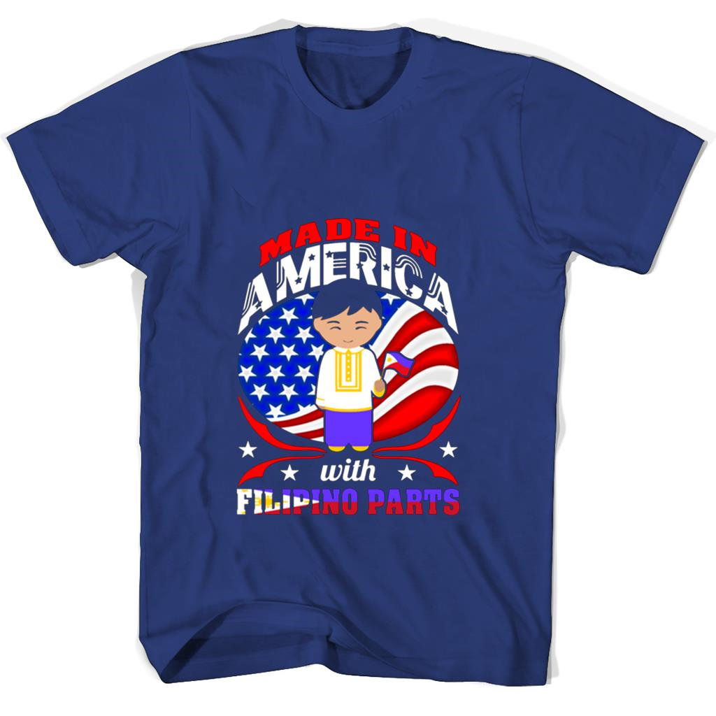 Made In America With Filipino Parts T Shirts Made In America With Filipino Parts T Shirts