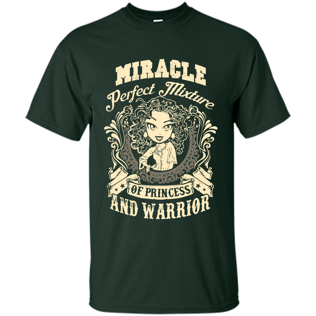 Miracle Perfect Mixture Of Princess And Warrior T Shirts
