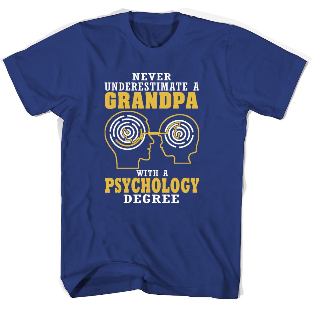 Psychology Grandpa Grandparents Day Shirts Psychology Grandpa Grandparents Day Shirts