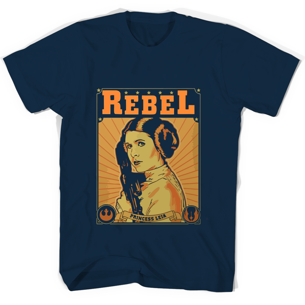 Rebel Princess Leia T Shirts Rebel Princess Leia T Shirts