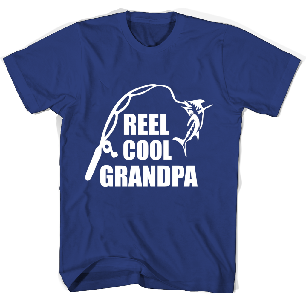 Reel Cool Grandpa Fishing Design Grandparents Day Shirts Reel Cool Grandpa Fishing Design Grandparents Day Shirts