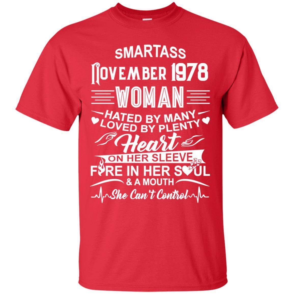 Women’s “Hated By Many Loved By Plenty” Shirt – Smartass November 1978 Women’s “Hated By Many Loved By Plenty” Shirt – Smartass November 1978
