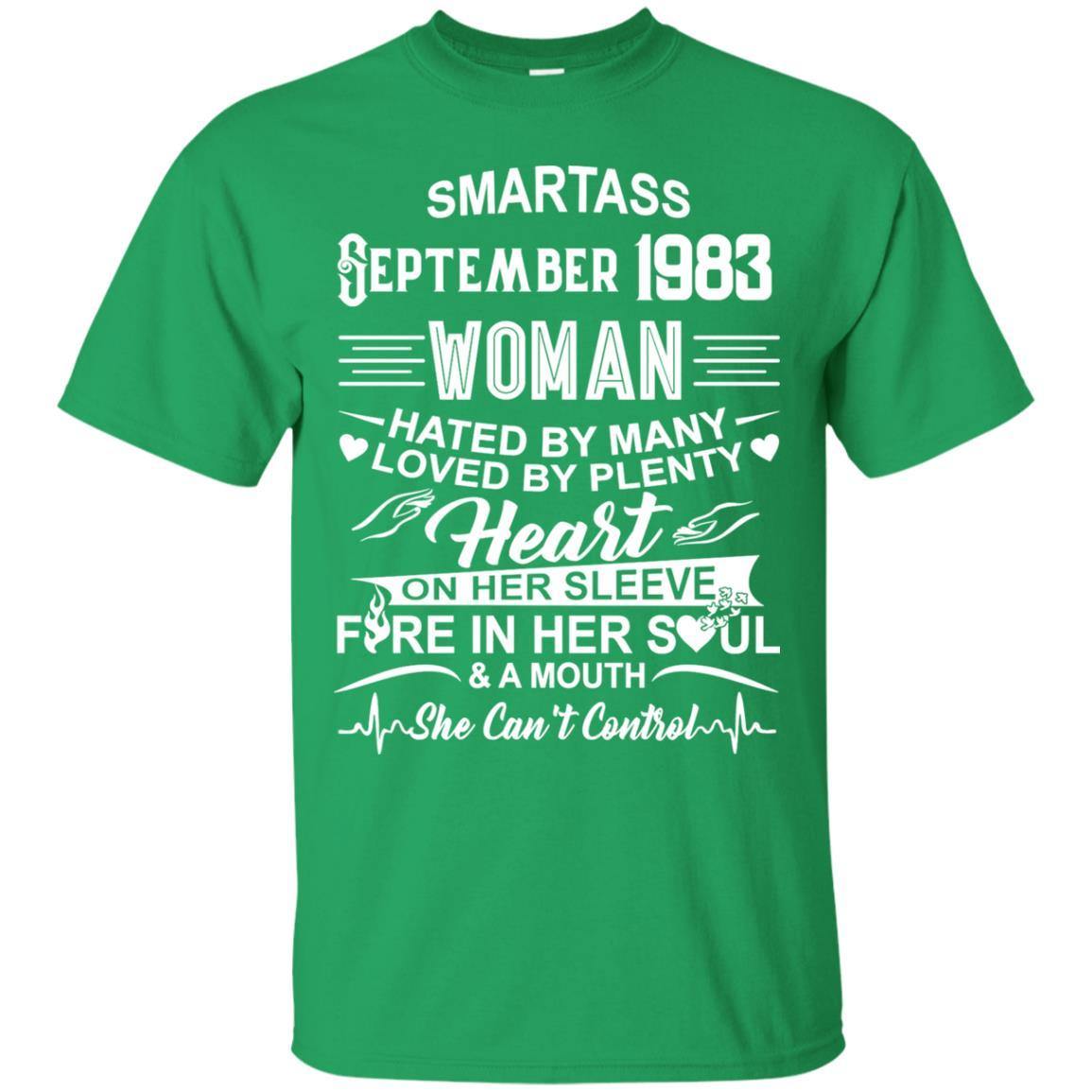 Women’s “Hated By Many Loved By Plenty” Shirt – Smartass September 1983